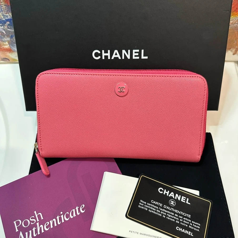 Limited Edition CHANEL‎ Long Zip Wallet